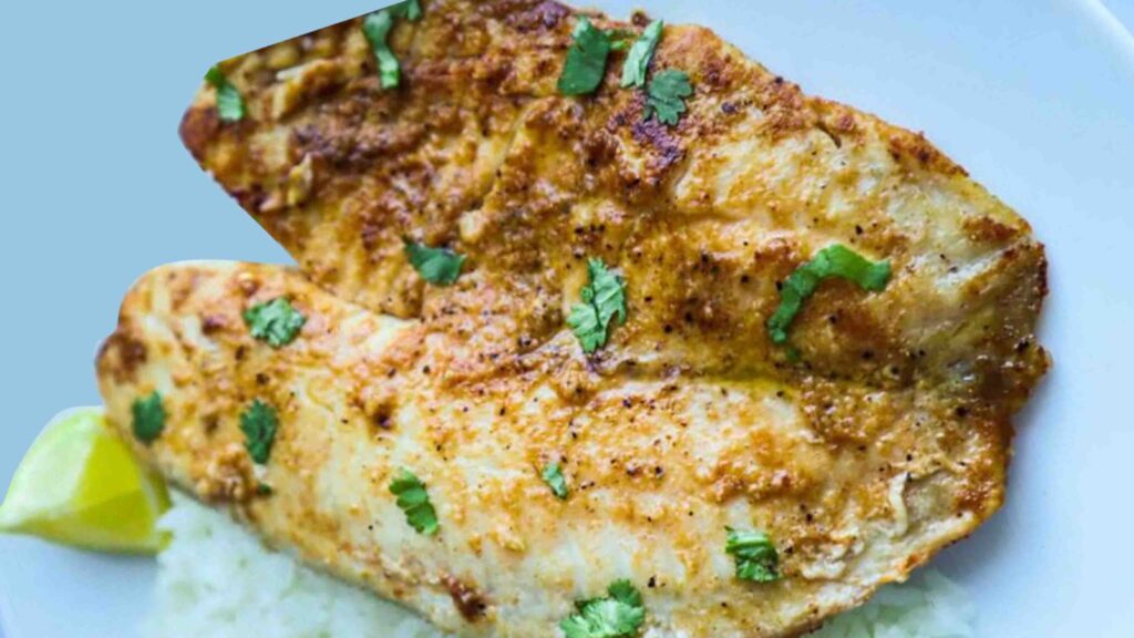 Pan-Seared Tilapia with a Splash of the Mediterranean